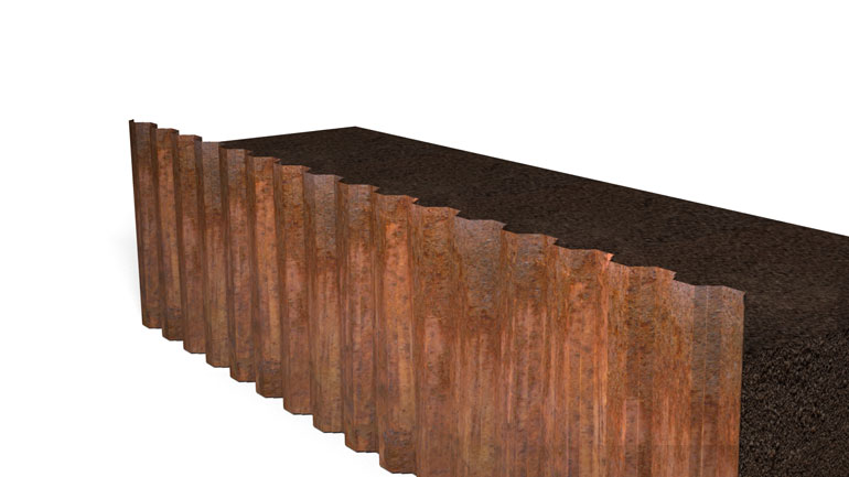 Sheet Pile Beam 01 | Fast-Form Systems