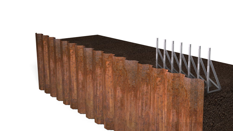 Sheet Pile Wall (2) | Fast-Form Systems
